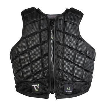 Black Champion Youth Ti22 Body Protector Black 