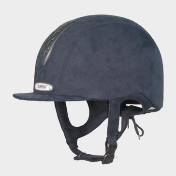 Blue Champion Junior X-Air Plus Riding Hat Navy