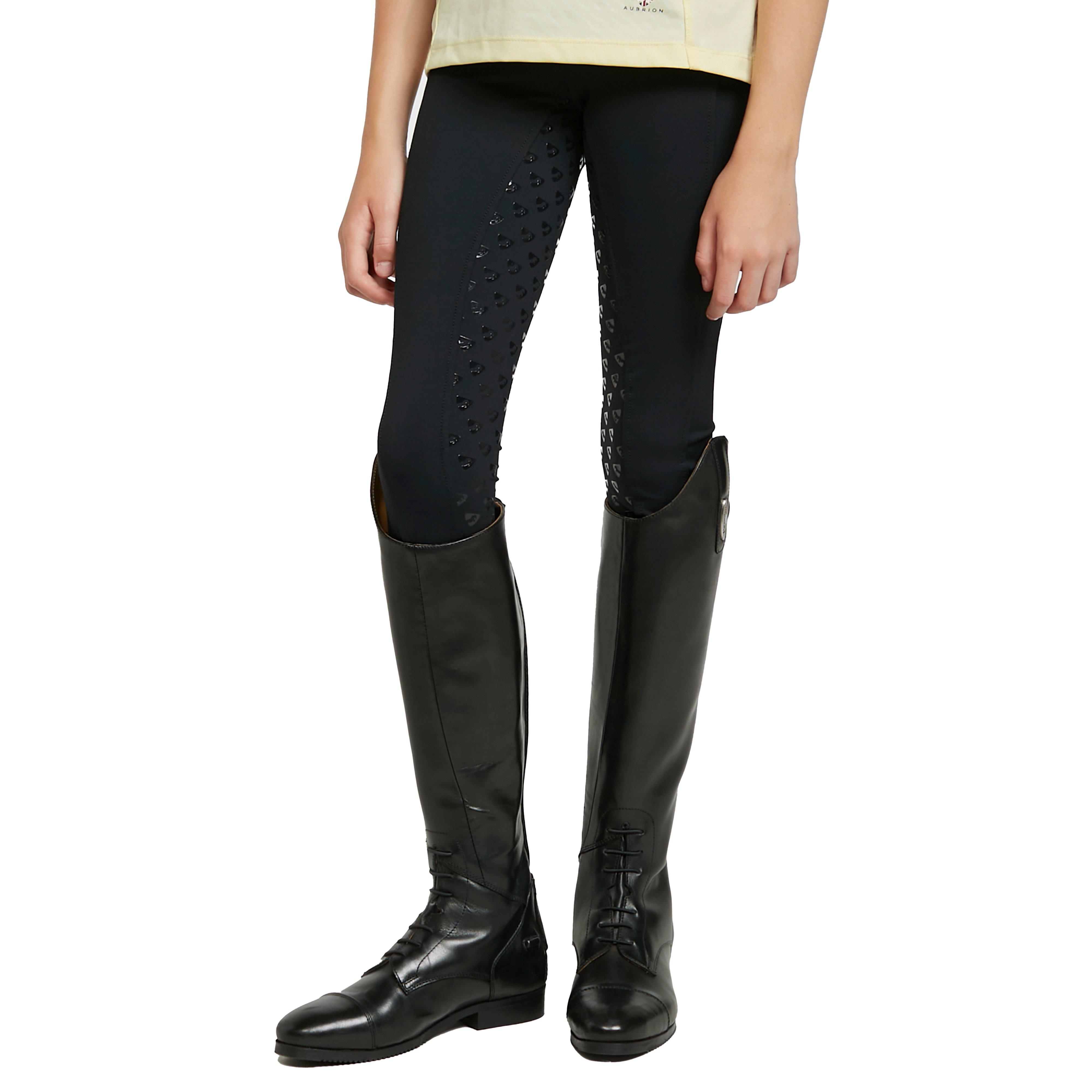 Young Rider Albany Full Seat Tights Black