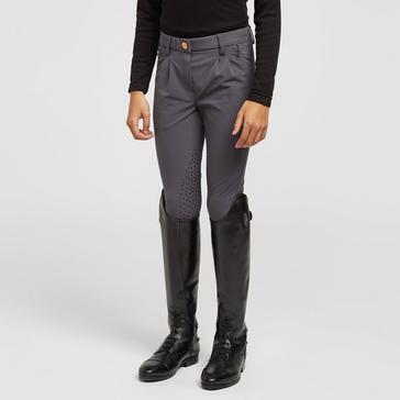 Grey Aubrion Boys Walton Knee Patch Breeches Grey