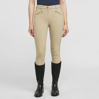 Womens Thompson Knee Patch Breeches Beige