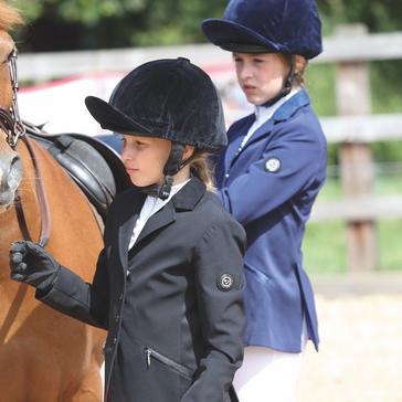 Black Aubrion Young Rider Oxford Show Jacket Black