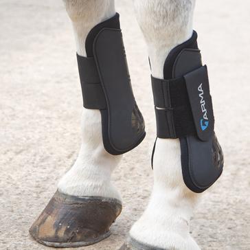 Black Arma Tendon Boots Black Cob