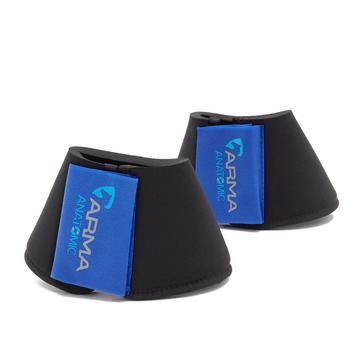 Blue Arma Neoprene Over Reach Boots Royal Blue