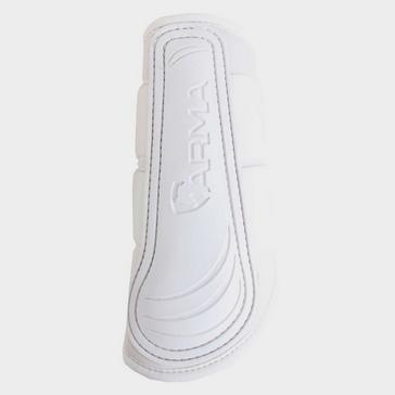 White Arma Neoprene Brushing Boots White