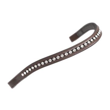 Brown Velociti GARA Large Diamante Browband Havana/Clear