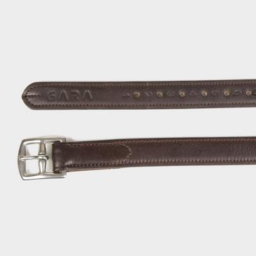 Brown Velociti GARA Non-Stretch Stirrup Leathers Havana