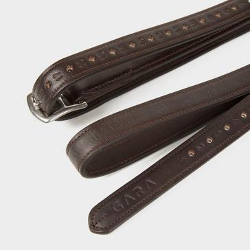 Brown Velociti GARA Non-Stretch Stirrup Leathers Havana