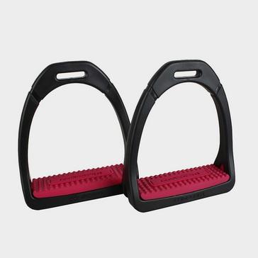 Pink COMPOSITI Premium Profile Stirrups Raspberry