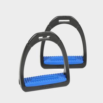 Blue COMPOSITI Premium Profile Stirrup Royal Blue