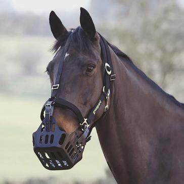 Black Greenguard Grazing Muzzle Black