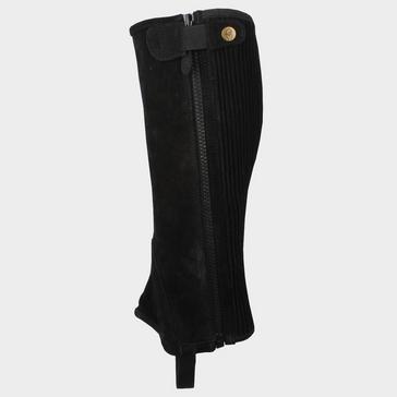 Black Moretta Adults Amara Half Chaps Black