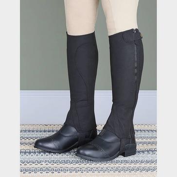 Black Moretta Childs Amara Half Chaps Black