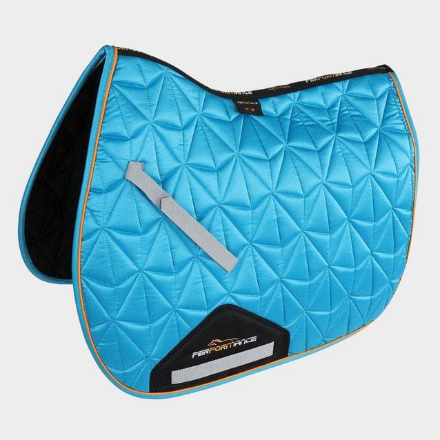 Blue Shires Performance Luxe Saddlecloth Blue image 1