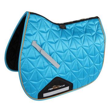 Blue Shires Performance Luxe Saddlecloth Blue
