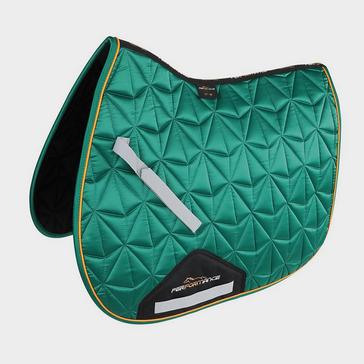 Green Shires Performance Luxe Saddlecloth Green