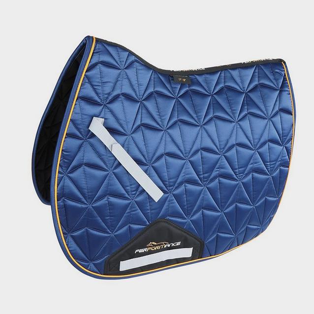 Blue Arma Performance Luxe Saddlecloth Navy image 1