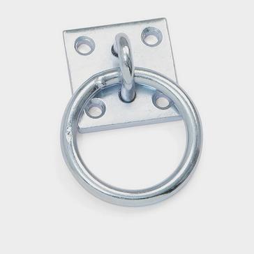 Silver Shires Tie Ring with Plate
