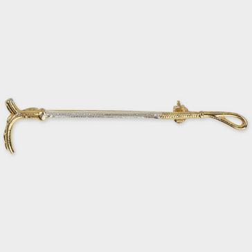 Yellow Shires Gold & Silver Crop Stock Pin