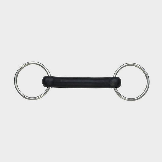  Shires Flexible Rubber Mouth Snaffle image 1