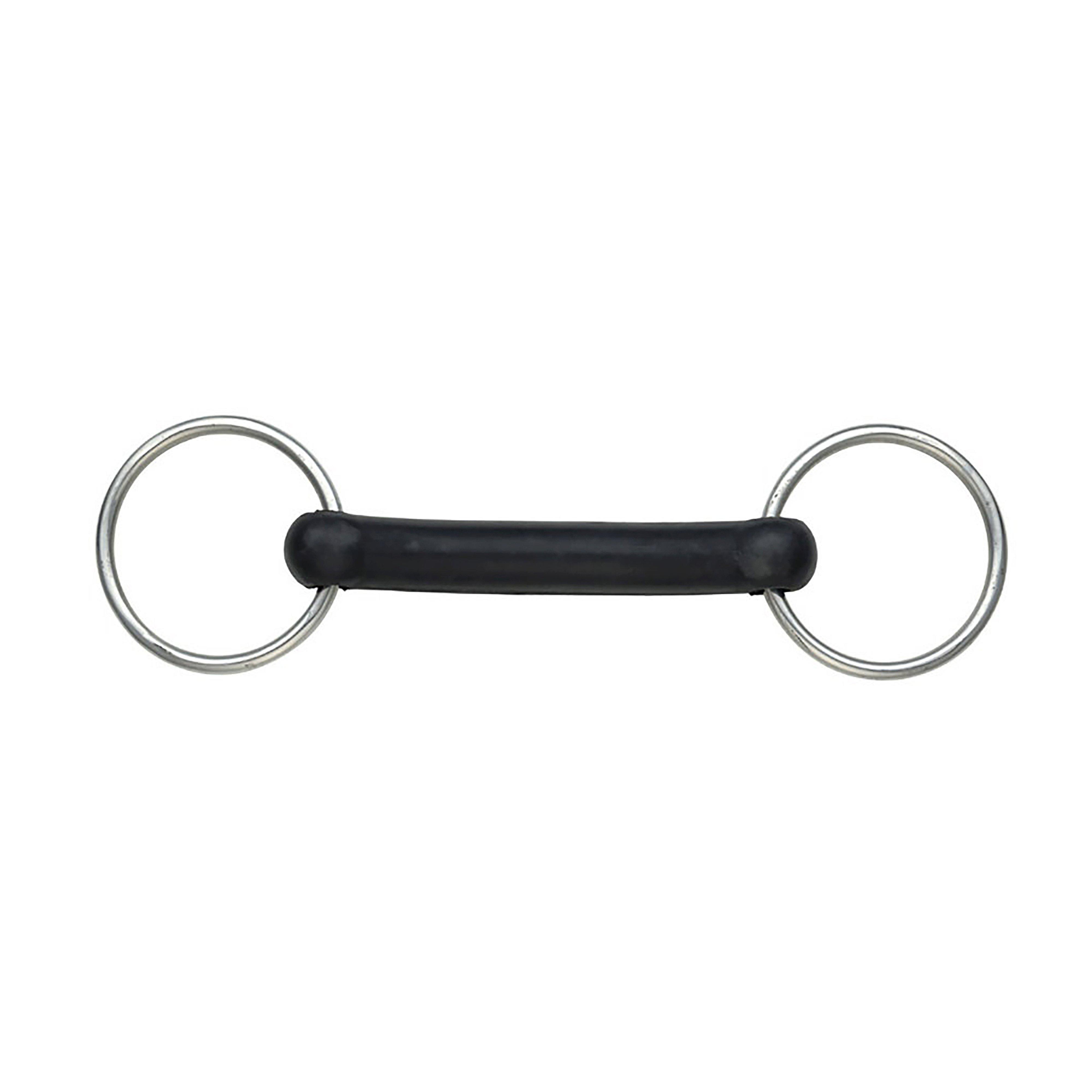 Flexible Rubber Mouth Snaffle