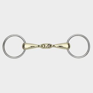 Brass Alloy Training Bit Loose Ring Snaffle 14mm Mouthpiece
