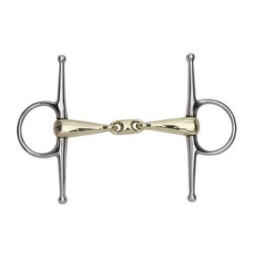 Gold Shires Brass Alloy Full Cheek Snaffle