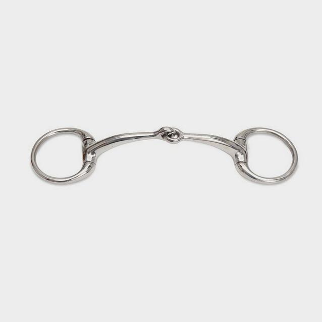 Shires Small Ring Curved Eggbutt Snaffle image 1