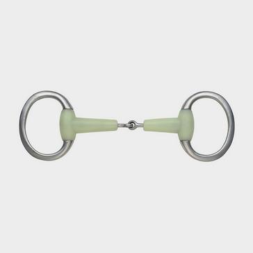 Silver Shires EquiKind Jointed Eggbutt Flat Ring