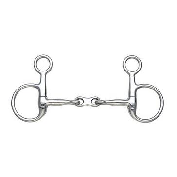 Silver Shires Hanging Cheek French Link Snaffle