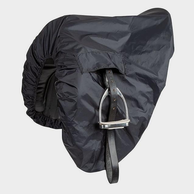 Black Shires Waterproof Dressage Saddle Cover Black image 1