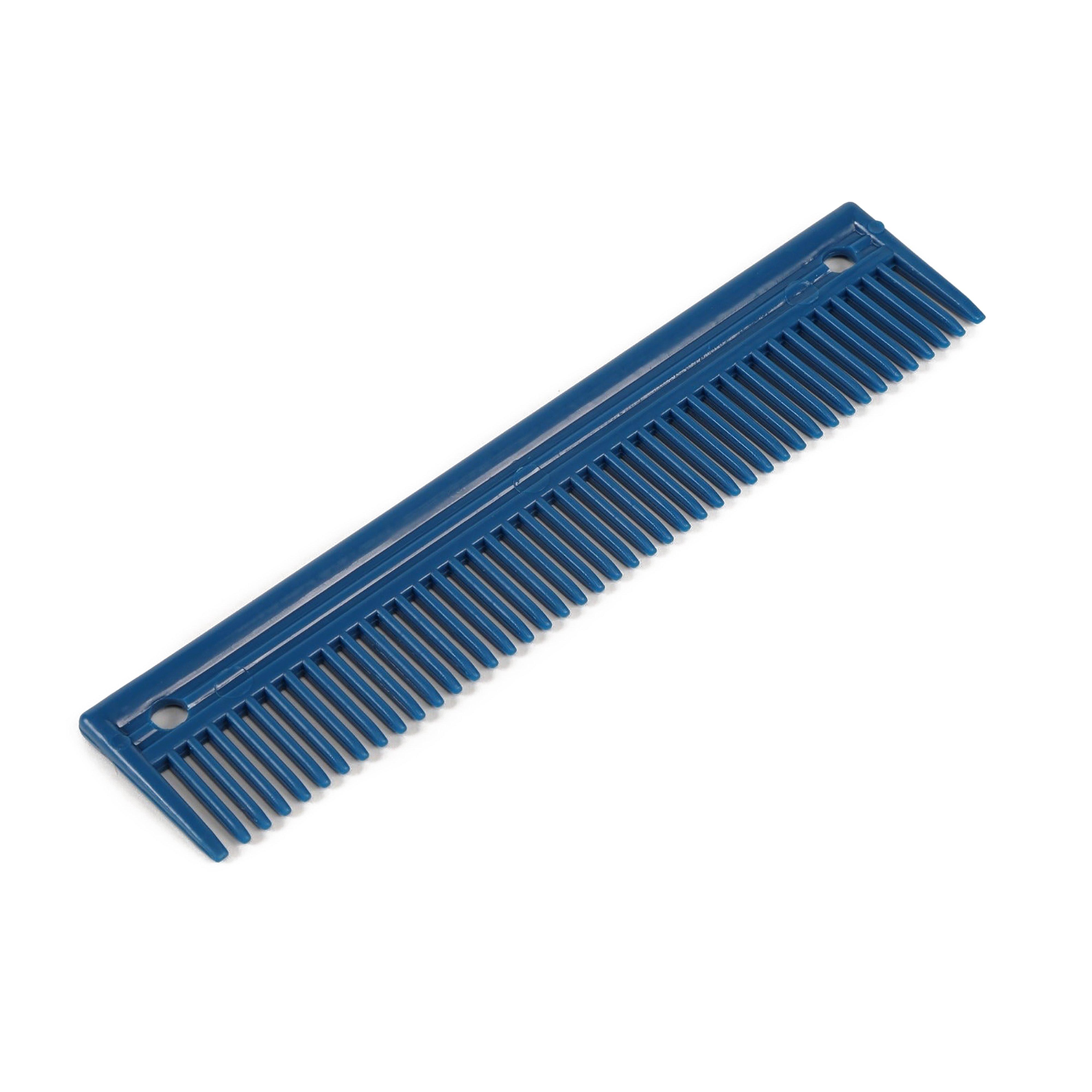 Giant Plastic Mane Comb Blue