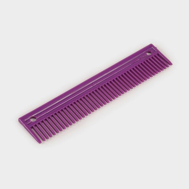 Purple Shires Giant Plastic Mane Comb Purple image 1