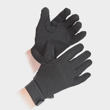 Black Shires Childs Newbury Riding Gloves Black