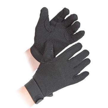 Black Shires Childs Newbury Riding Gloves Black