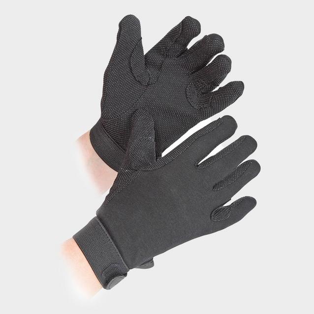 Black Shires Adults Newbury Riding Gloves Black image 1