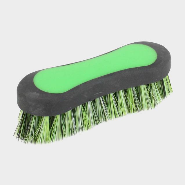  Shires Ezi-Groom Face Brush Green image 1