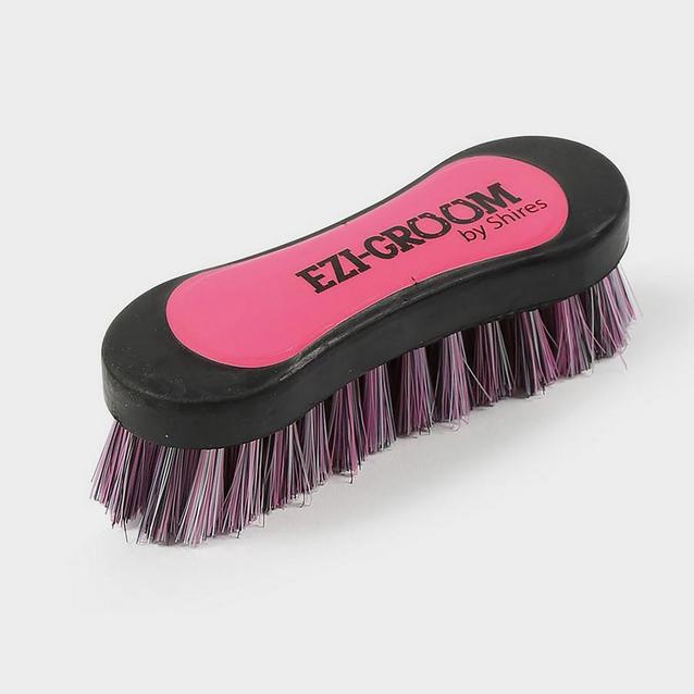 Pink Shires Ezi-Groom Face Brush Pink image 1