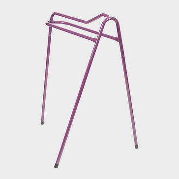 Purple Shires Collapsible Saddle Stand Purple