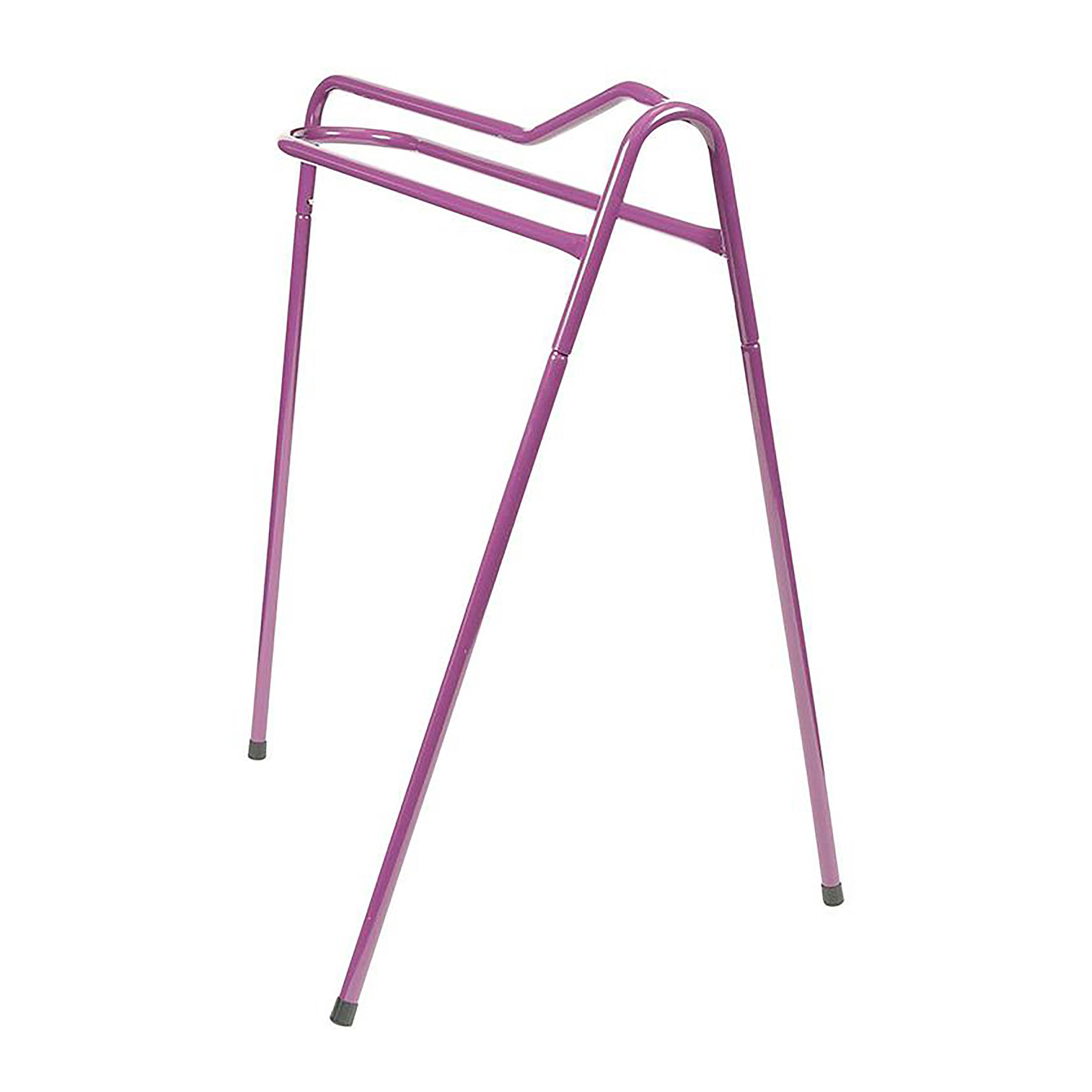 Collapsible Saddle Stand Purple