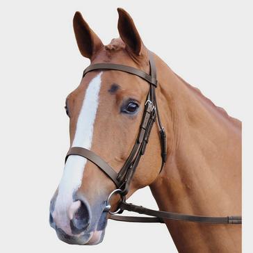 Brown Velociti GARA Plain Bridle Havana