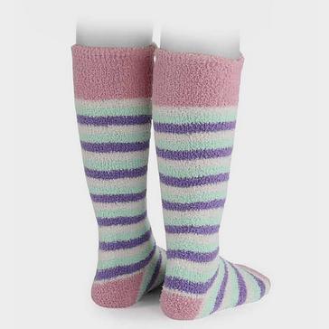 Grey Shires Adult Fluffy Socks Pig