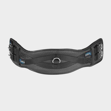 Black Arma Anti-Chafe Dressage Girth Black