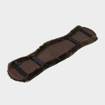 Brown Shires Performance Supafleece Dressage Girth Sleeve Brown