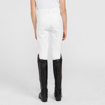 White Shires Maids Saddlehugger Breeches White