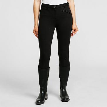 Black Shires Womens Saddlehugger Breeches Black