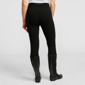 Black Shires Womens Saddlehugger Breeches Black