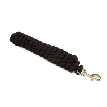 Black Shires Plain Leadrope Black