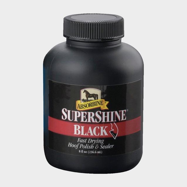 Black Absorbine SuperShine Hoof Polish & Sealer Black image 1