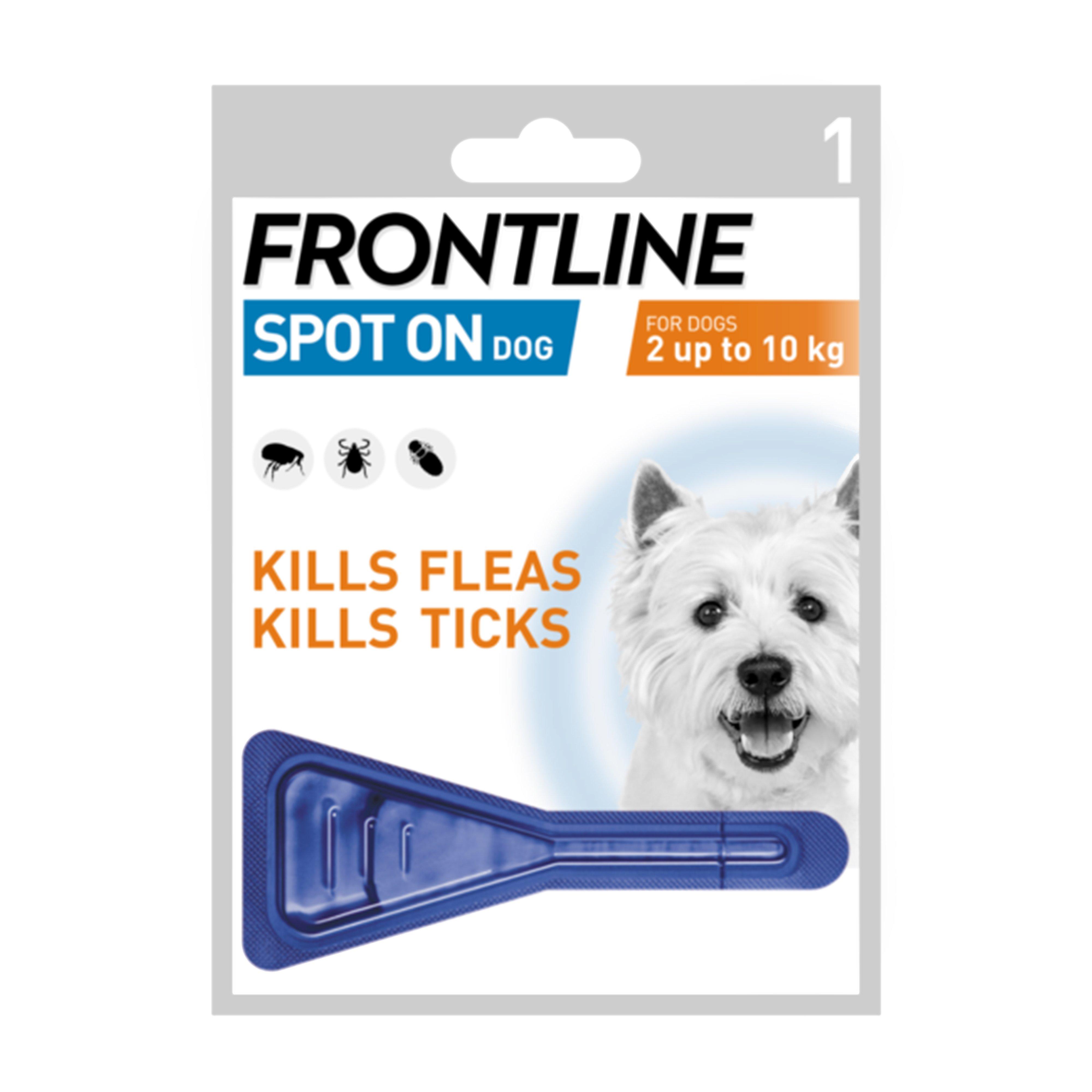 Spot On Dog Flea & Tick Preventative Treatment Small Dog